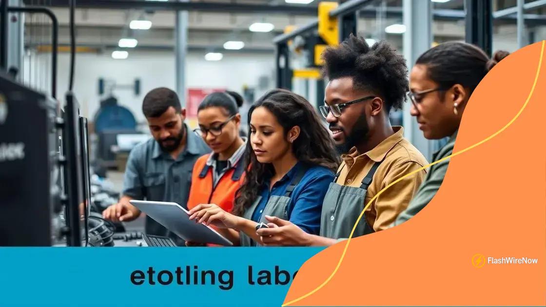 Labor market changes affecting manufacturing jobs