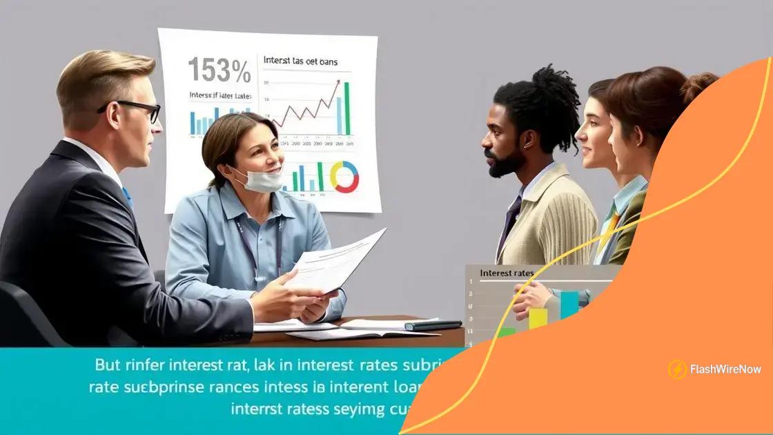 Impact of interest rates on subprime loans