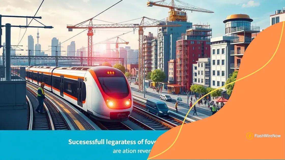 Case studies of successful infrastructure projects