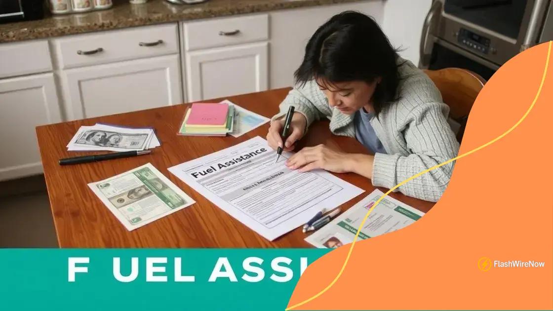 How to apply for fuel assistance