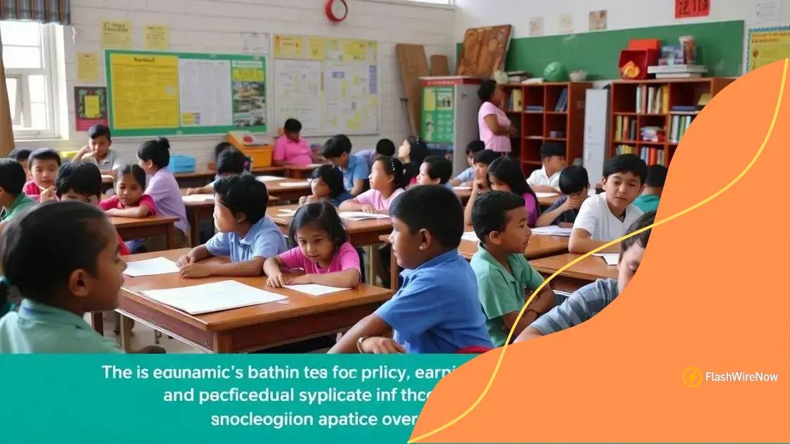 Impacts of policy changes on students