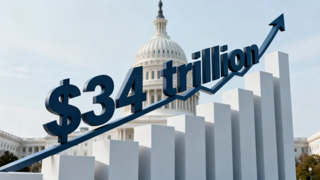 US National Debt: $34 Trillion Impact on Economic Stability