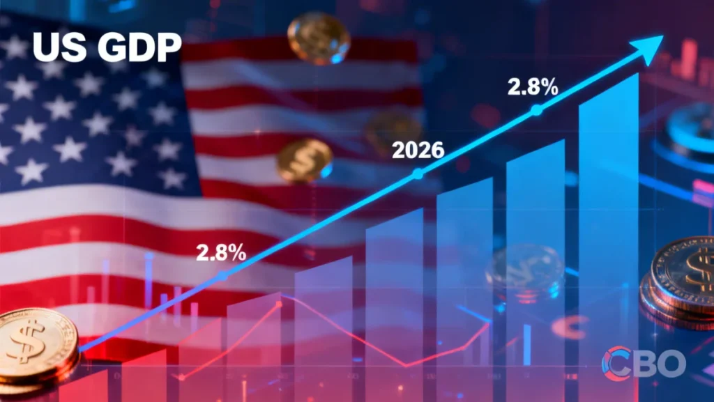 US GDP Growth 2026: CBO Projects 2.8%