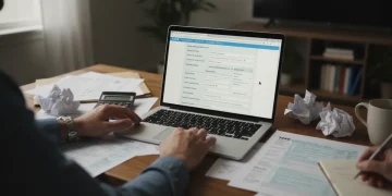 New FAFSA Changes for 2026: 7 Key Updates Students Must Know Now Filling out digital FAFSA form with financial documents for 2026