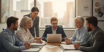 Federal employees discussing 2026 retirement benefit changes